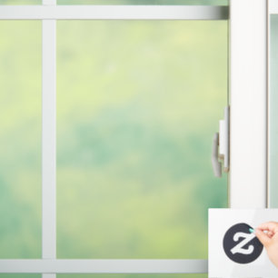 Window Cling, Size: 8.00" x 11.00", Style: Partial Cling