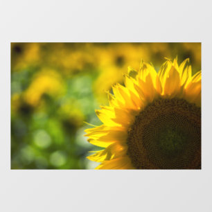 Window Cling - Sunflower Elegance
