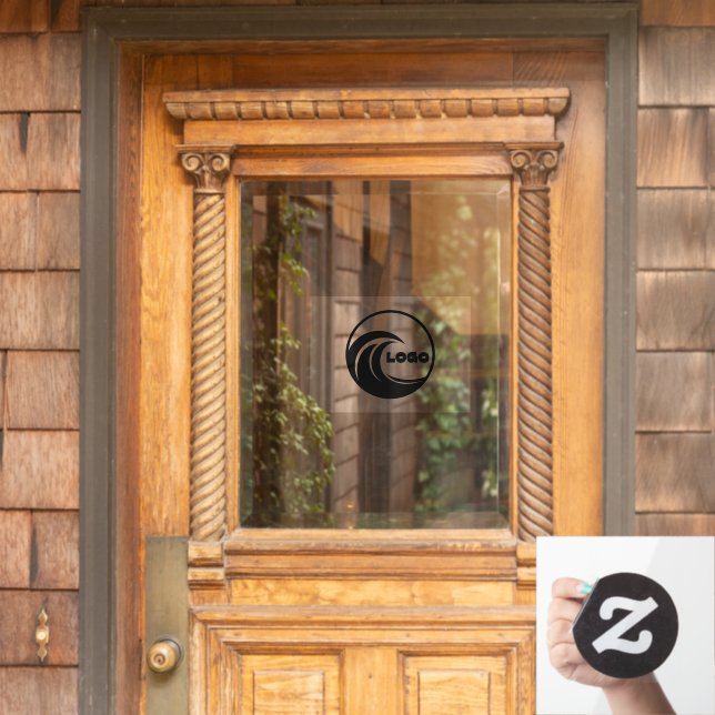 Window Clings Custom Business Logo Car Decal (Home Door)