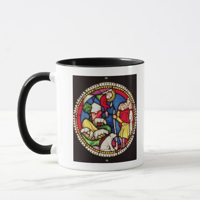 Window depicting The Annunciation to the Mug (Left)
