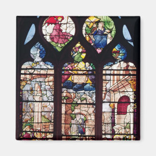 Window depicting the Nativity Magnet