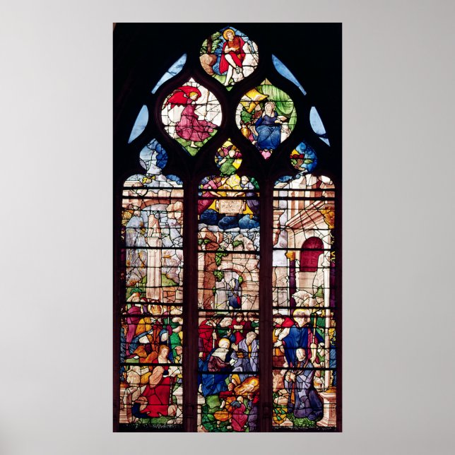 Window depicting the Nativity Poster (Front)