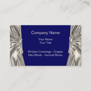 Window Fashions Business Cards