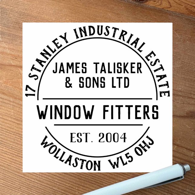 Window Fitters Rubber Stamp (Creator Uploaded)