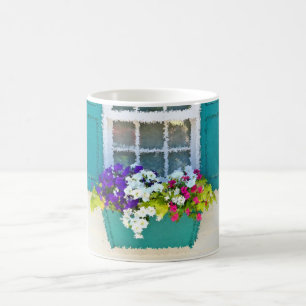 Window Flower Box Mug