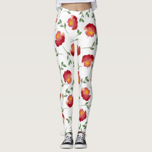 Window Flower Boxes Leggings