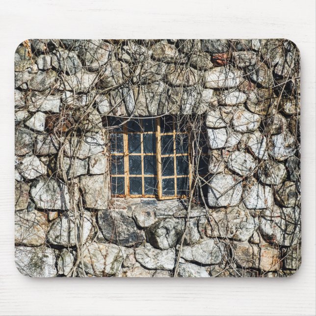 Window In A Wall Of Stone Mouse Mat (Front)