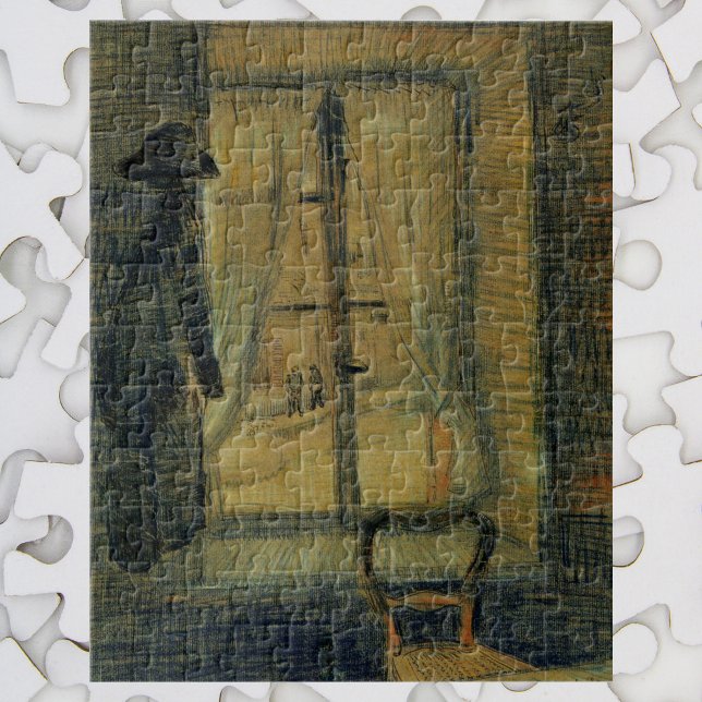 Window in Bataille Restaurant by Vincent van Gogh Jigsaw Puzzle (Creator Uploaded)