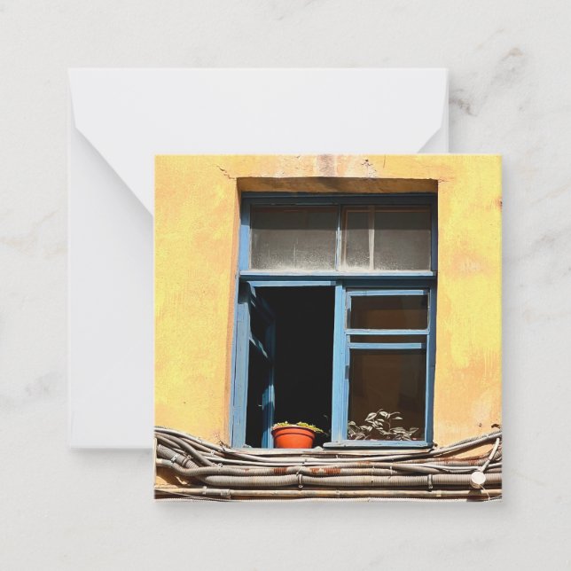 Window in Saint-Petersburg Card (Front)