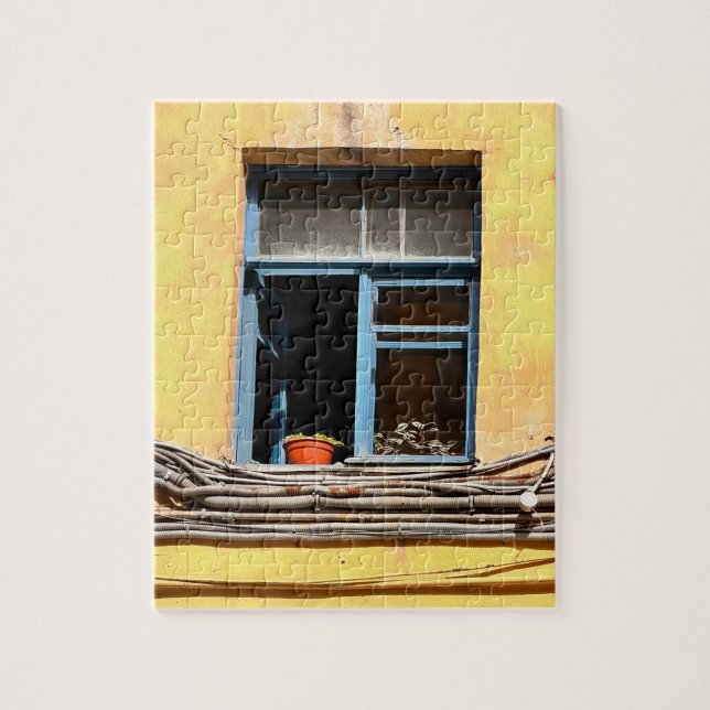Window in Saint-Petersburg Jigsaw Puzzle (Vertical)