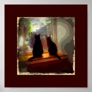 Window Kitties CB Poster