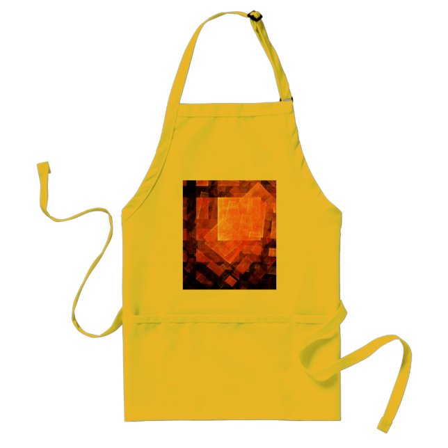 Window Light Abstract Art Apron (Front)