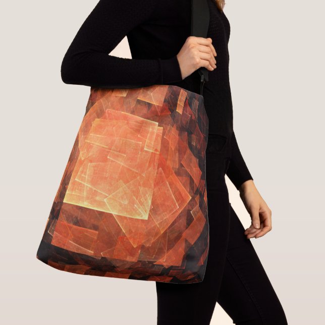 Window Light Abstract Art Cross Body Crossbody Bag (Close Up)