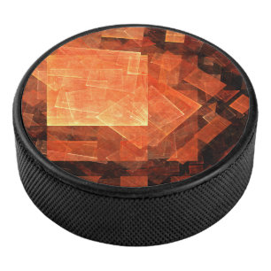 Window Light Abstract Art Hockey Puck