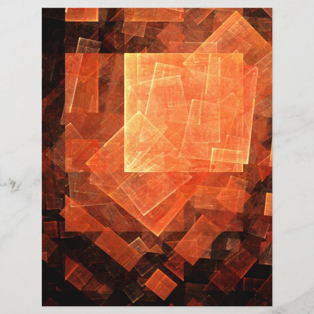 Window Light Abstract Art Letterhead (Front)