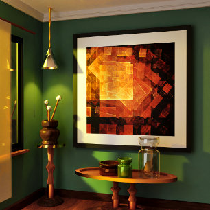 Window Light Abstract Art Print