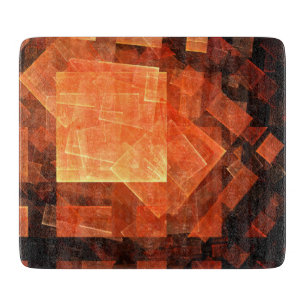 Window Light Abstract Art Rectangle Cutting Board