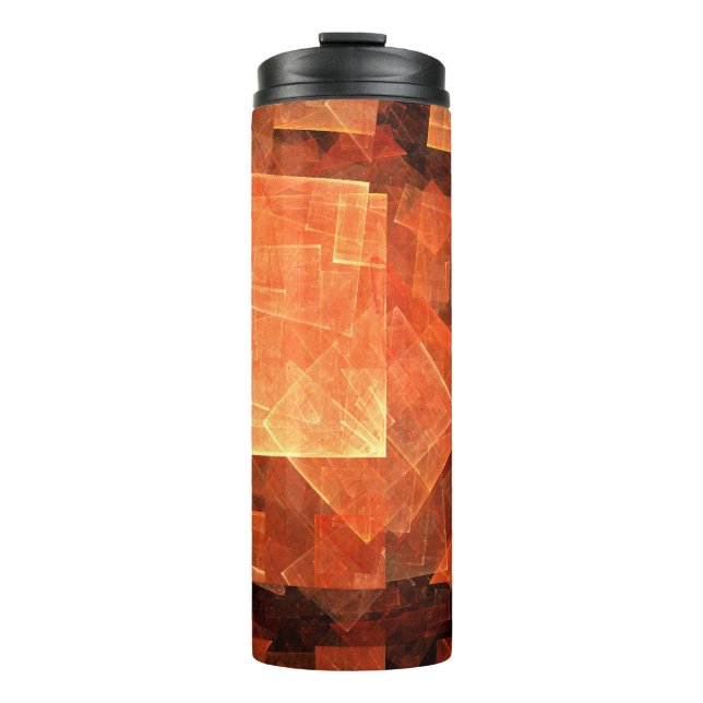 Window Light Abstract Art Thermal Tumbler (Front)