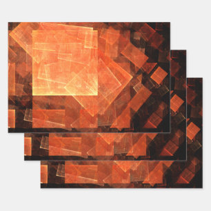 Window Light Abstract Art Wrapping Paper Sheet