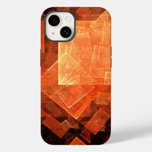 Window Light Modern Geometric Squares Abstract Art Case-Mate iPhone 14 Case