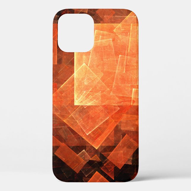 Window Light Modern Geometric Squares Abstract Art Case-Mate iPhone Case (Back)
