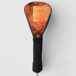 Window Light Modern Geometric Squares Abstract Art Golf Head Cover