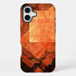 Window Light Modern Geometric Squares Abstract Art iPhone 16 Plus Case