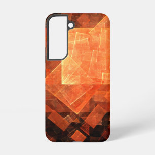 Window Light Modern Geometric Squares Abstract Art Samsung Galaxy Case