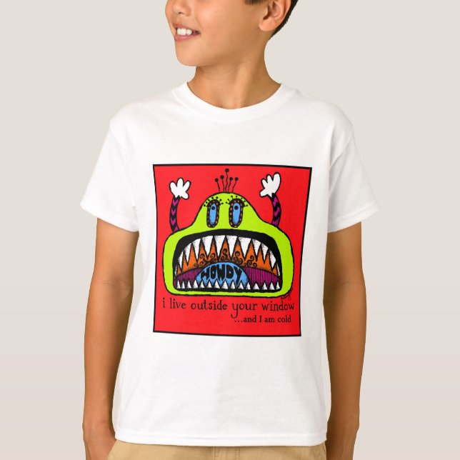 Window Monster T-Shirt (Front)