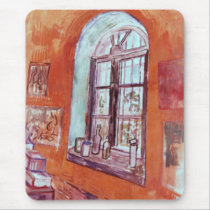 Window of Vincent van Gogh's Studio at the Asylum Mouse Mat