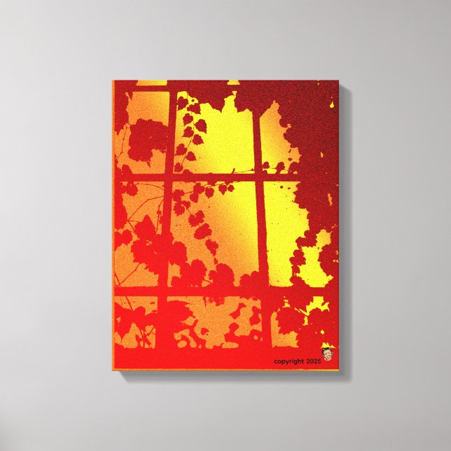 Window on a Warm World Canvas Print (Front)