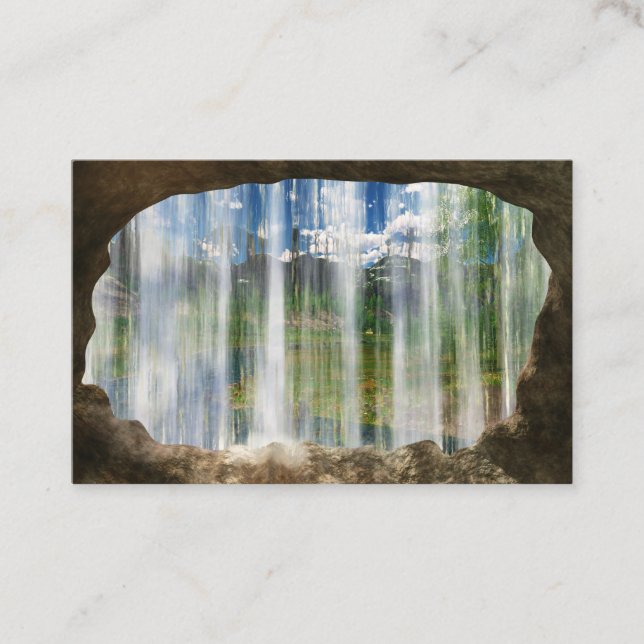 Window on the Cwm Bookmarks Business Card (Front)