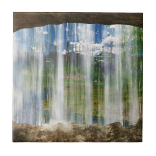 Window on the Cwm Decorative Tile / Trivet