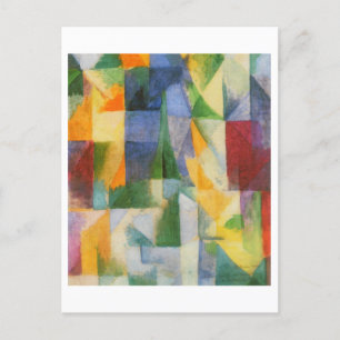 Window Painting by Robert Delaunay Postcard