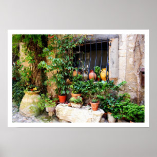 Window Pots Poster
