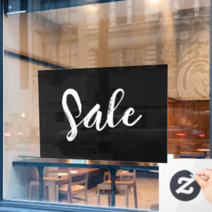 Window Sale Sign, Boutique Sale Sign, Modern  Cling