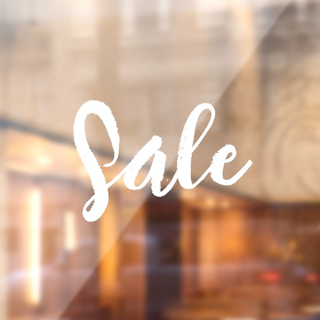 Window Sale Sign, Boutique Sale Sign, Modern  Window Cling (Sheet 2)