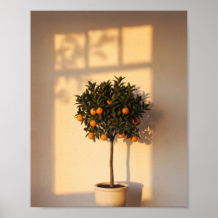 Window Shadow Art No. 2 Vintage Painting Poster