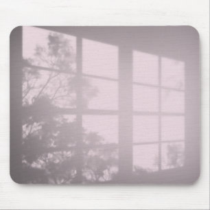 Window Shadow On Pink Mouse Mat