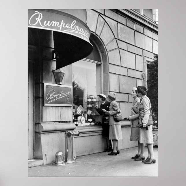 Window Shopping: 1940s Poster (Front)