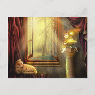 Window Shopping Postcard