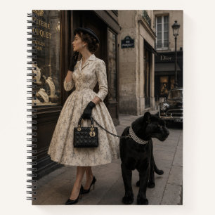Window Shopping with a Black Panther Notebook