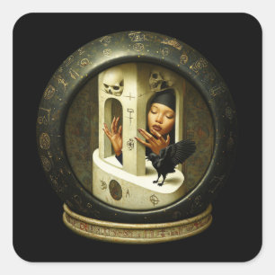 Window Square Sticker