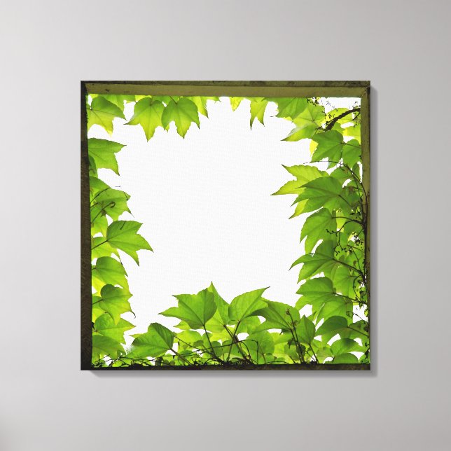 Window Stretched Canvas Print (Front)