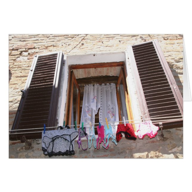 Window & Thongs (Front Horizontal)