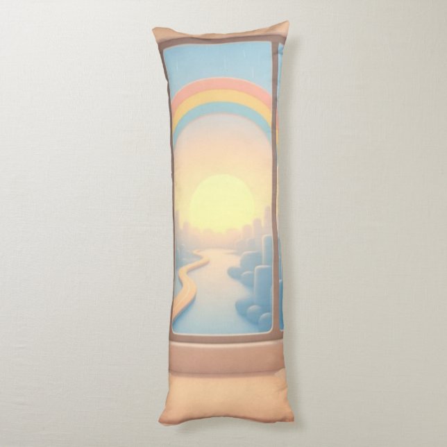 Window to a Dreamworld Body Cushion (Back (Vertical))