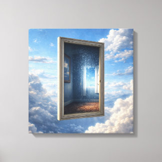 Window to Nowhere Canvas Print
