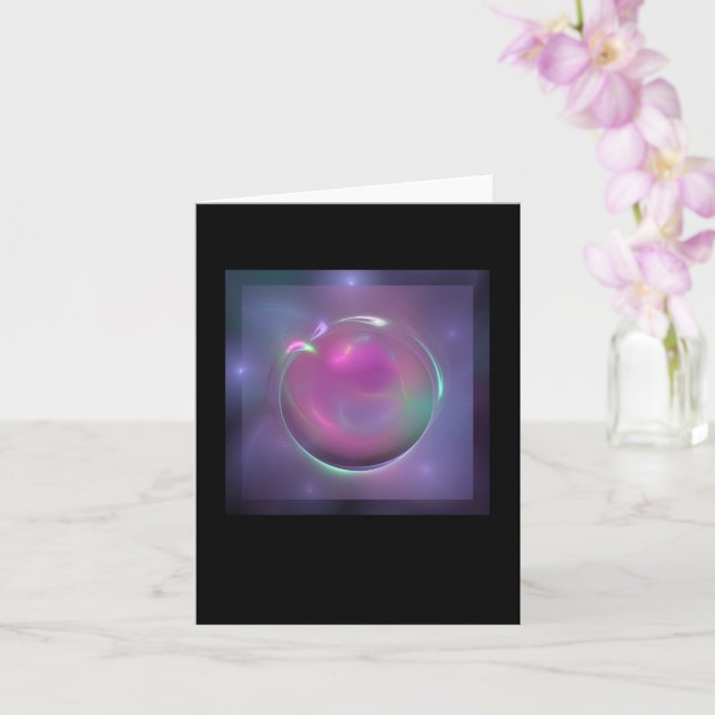 Window to the Purple Sphere Occasion Card (Orchid)