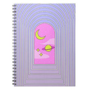 Window to the universe, esoteric cosmos digital ar notebook