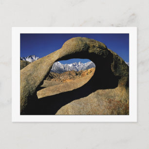 "Window To Whitney" Postcard